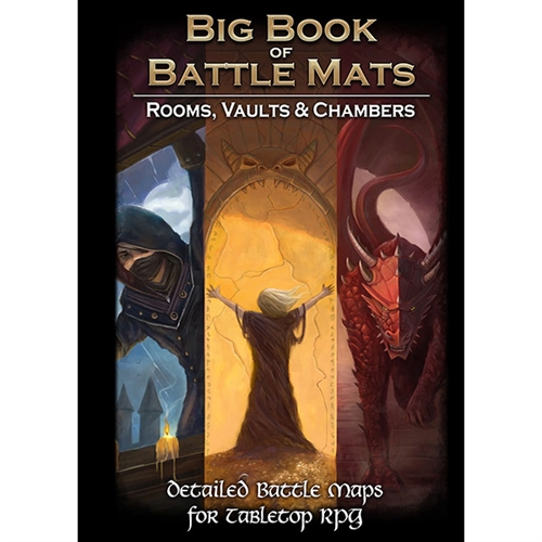 Big Book of Battle Maps - Rooms Vaults & Chambers (DnD 5e Kompatibel)